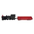 Trem Locomotiva Construção brinquedo Pilha 9 Pçs divertido