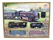 Trem / trenzinho locomotiva com boneco roda livre teddys train