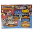 Ferrorama Locomotiva Trilhos Trem Expresso Animais Brinquedo Infantil  Presente - Art Brink no Shoptime