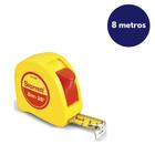 Trena 8 metros profissional de bolso com trava starrett