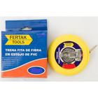 Trena fita de fibra em estojo de pvc fertak 20m