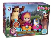 Trenzinho Da Masha Urso E Pinguim -2403 Cotiplas  Lançamento