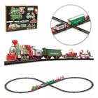 Trenzinho Locomotiva Trem Natalino Musical Movimento Luz Led