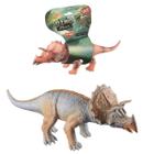 Triceratops de Brinquedo Infantil realista Mundo dino - Maralex