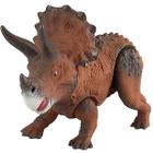 Triceratops Dinos Dinossauro Articulado Grande 29 Cm Vinil