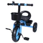 Triciclo 3 Rodas Infantil Bicicleta Azul Motoca Com Buzina - Zippy Toys