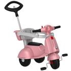 Triciclo Bandeirante Scooter Banderetta Passeio e Pedal com Haste Removível