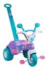 Triciclo Infantil com Haste Empurrador Pedal Motoca Velotrol 2 em 1  Reforçado Brinqway BW-082 - Velotrol e Triciclo a Pedal - Magazine Luiza