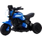 Triciclo Eletrico BangToys Minha Primeira Moto Happly Azul 6V - Bang Toys