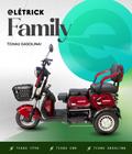 Triciclo Family ELETRICK receba montado pronto para uso