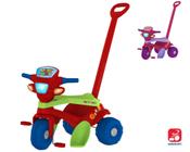 Triciclo Bandeirante Velobaby G2 Passeio E Pedal Motoca Rosa - Loja Zuza  Brinquedos