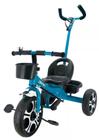 Triciclo Infantil Azul Com Empurrador Velotrol - Zippy Toys