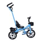Triciclo Infantil C/ Apoiador Duas Cestinhas Buzina Pedal