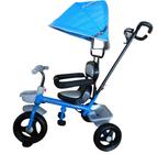 Triciclo infantil com capota azul - importway