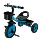 Triciclo Infantil Com Cestinha Até 25Kg Azul Zippy Toys