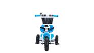 Triciclo Infantil com Empurrador e Pedal 3 Rodas Flex Azul   - Baby Style