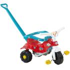 Triciclo Infantil Com Empurrador Tico Tico Pets Azul 2810 - Magic Toys