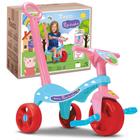 Triciclo Infantil Com Haste Tico Tico Pepitinha - Samba Toys