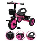 Triciclo Infantil Criança Com 02 Cestinha Bicicleta Andador Equilibrio