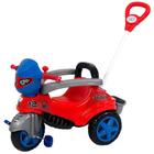 Triciclo Infantil e Bebê 2 em 1 Pedal e Passeio Com Guia Movel - Spider, Maral