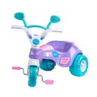 Triciclo Infantil Fofy Velotrol Lilás com Haste Removível Cotiplas - 1465 - Cotiplás