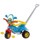 Motoca Triciclo Infantil com Empurrador Praia e Campo Bob Mar - Xplast