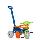 Triciclo Infantil Mototico de Passeio e Pedal Azul Moto Tico - Bandeirante