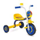 Triciclo Infantil Nathor You 3 Boy Azul e Amarelo 100510160015, Buzina, Até 21kg