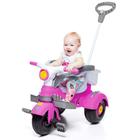 Triciclo Infantil - Passeio e Pedal - Velocita Classic - Rosa - Calesita