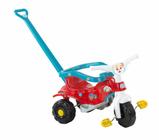 Triciclo Infantil Pets Azul Menino Velotrol Tonquinha Tico Tico Motoca