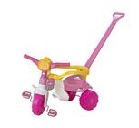 Triciclo Infantil Tico Tico Velotrol Mônica Com Aro Haste Empurrador