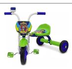 Triciclo Infantil Ultra Bike Top Girl Azul Com Verde