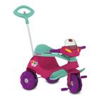 Triciclo Infantil Velobaby Passeio e Pedal Rosa - Bandeirante