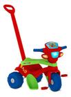 Triciclo infantil velotrol passeio & pedal vermelho bandeirante ref 845