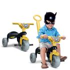 Triciclo Motoca Infantil Heróis Morcego Super Teia Com Alça