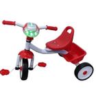 Triciclo Motoca Infantil Pedal Com Som E Luz Cor:Vermelho - Elite