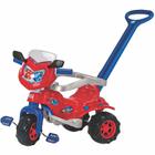 Triciclo Motoca Infantil Tico Tico Red Vermelho Magic Toys Proteção Haste E Apoio Removível