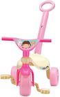Triciclo Motoquinha Motoca Com Haste Menina Doll Samba Toys