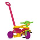 Triciclo Mototico - Passeio e Pedal - Rosa-Verde - Bandeirante