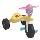 Triciclo New Speed Amarelo E Rosa 4236 Homeplay