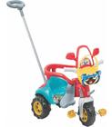 Triciclo Tico Tico Zoom Max Velotrol Infantil C/ Cestinha Azul Menino - Magic Toys