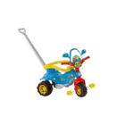 Triciclo totoka Magic Toys Tico-Tico Dino Azul Diversão da Infancia