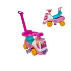 Triciclo Totoka Rosa Motinha Plus Empurrador Apoio P/ pés Menina - Cardoso Toys