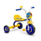 Triciclo Ultra Bike Top Boy Jr Velotrol Motoca Azul/Amarelo