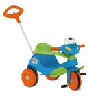 Triciclo Velobaby Passeio e Pedal Azul 356 Bandeirante