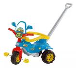 Triciclo Velotrol Infantil Tonquinha Bebe Motoca Menino Dino Azul Magic Toys