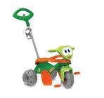 Triciclo Zootico Froggy Passeio E Pedal Verde - Bandeirante