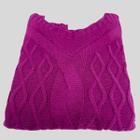 Tricot Plus Size Blusa De Lã Feminina Inverno Frio G1 ao G3