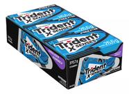 Trident Embalagem Econômica Fresh Intense Preto 14 unidades contendo 12 caixinhas de 26,6g cada