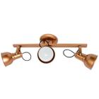 Trilho com 3 Spots E27 Cobre - Itamonte - 1141/3CO
